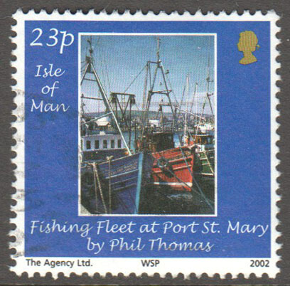 Isle of Man Scott 968e Used